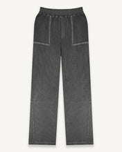 Load image into Gallery viewer, OTTOMAN STRAIGHT LEG - WASHED BLACK
