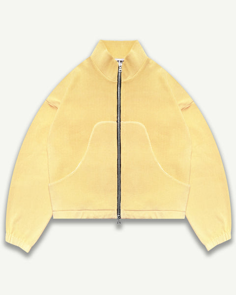 OTTOMAN TRACK JACKET - MIMOSA