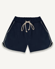 Load image into Gallery viewer, OVERLOCK RUNNING SHORTS - NAVY
