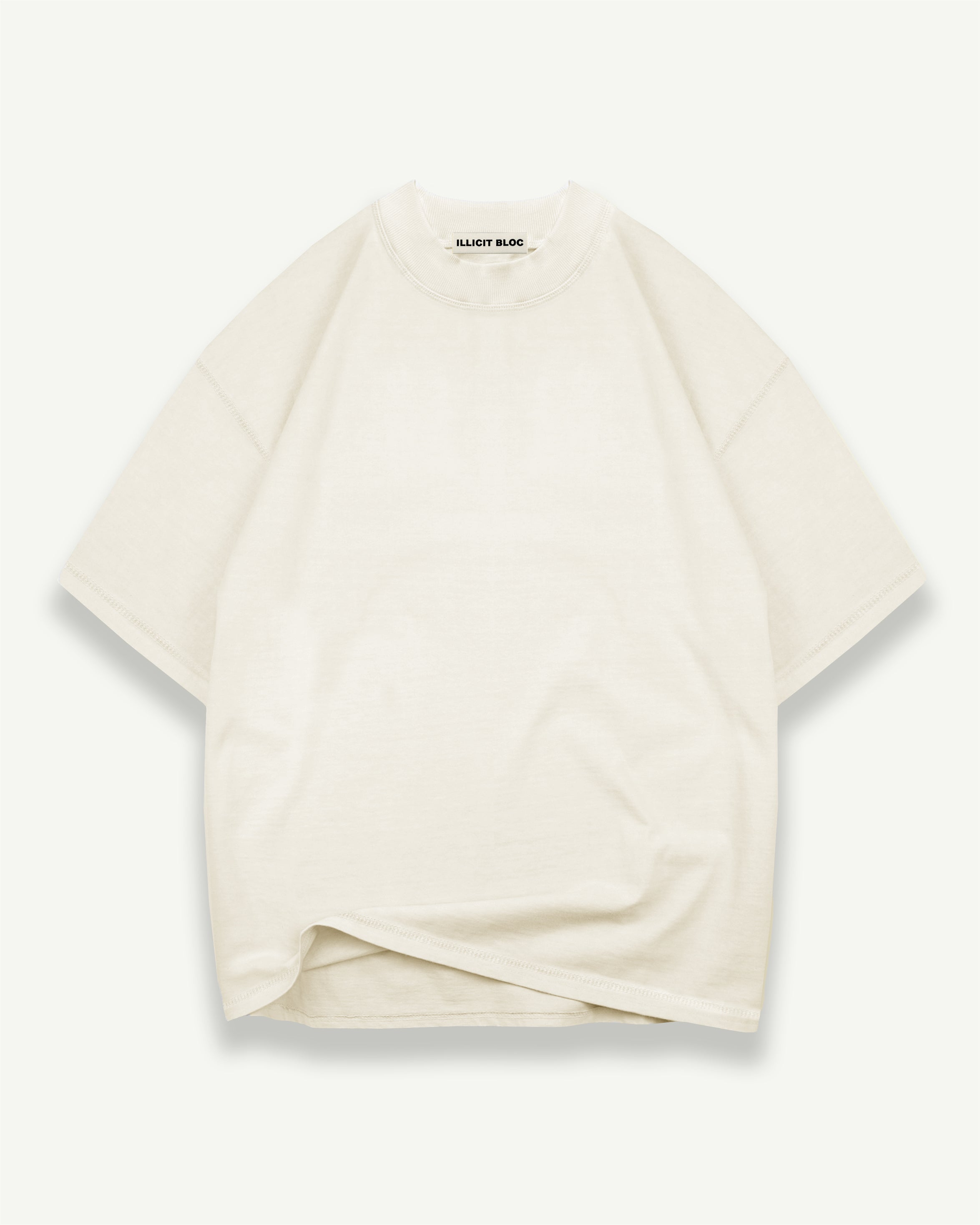 BLANK T-SHIRT - ECRU