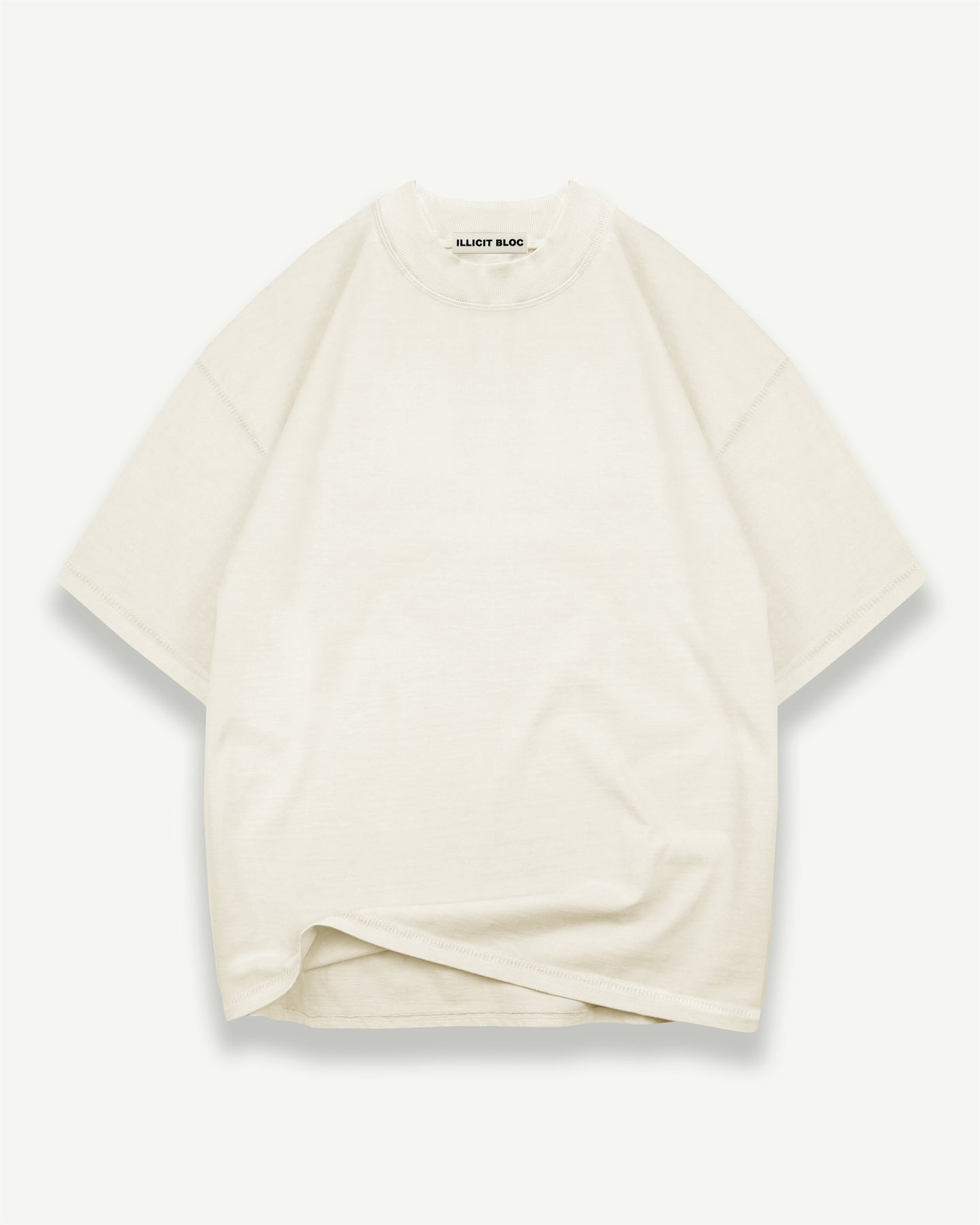 BLANK T-SHIRT - ECRU