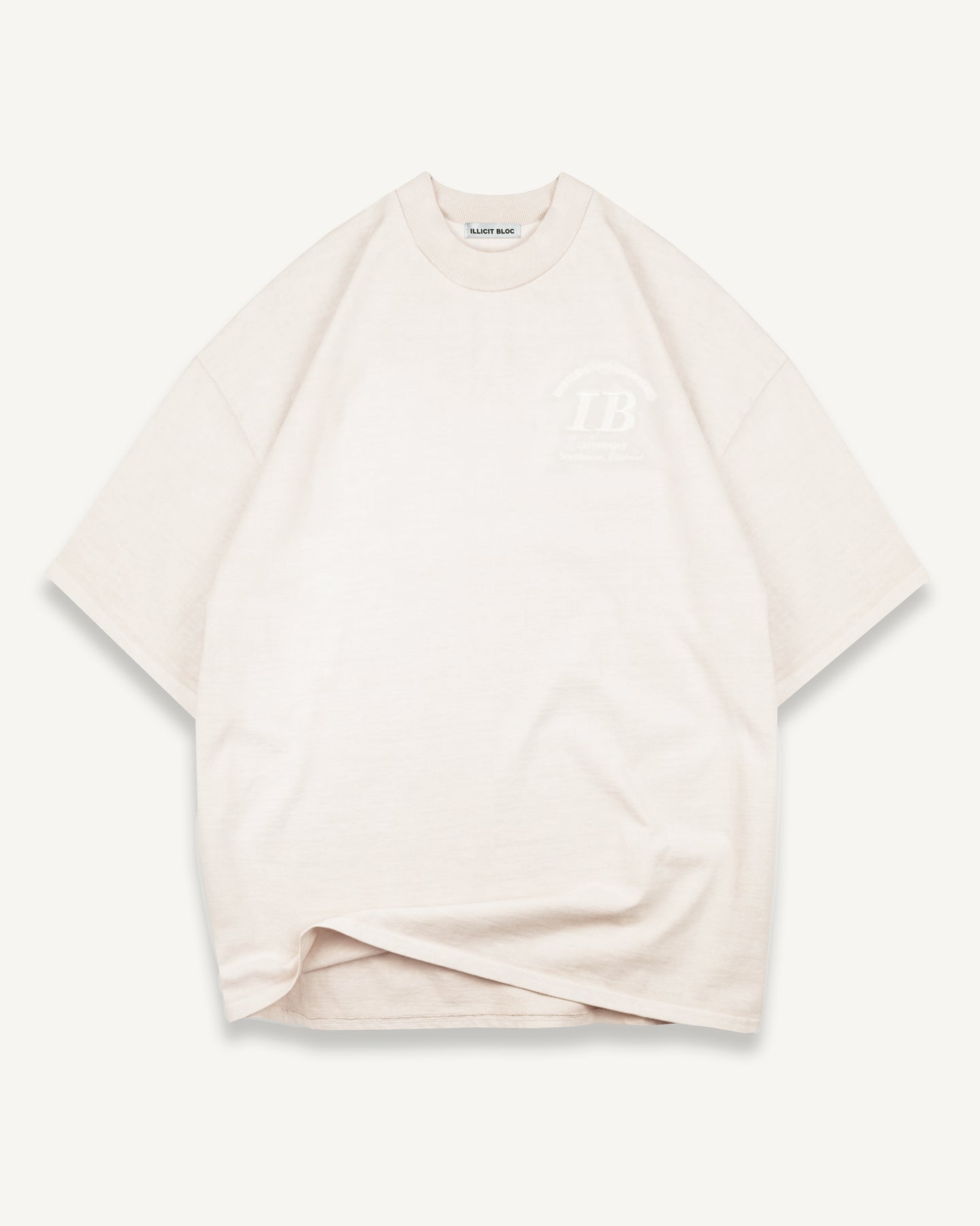 IB SPORTSWEAR T-SHIRT - OYSTER