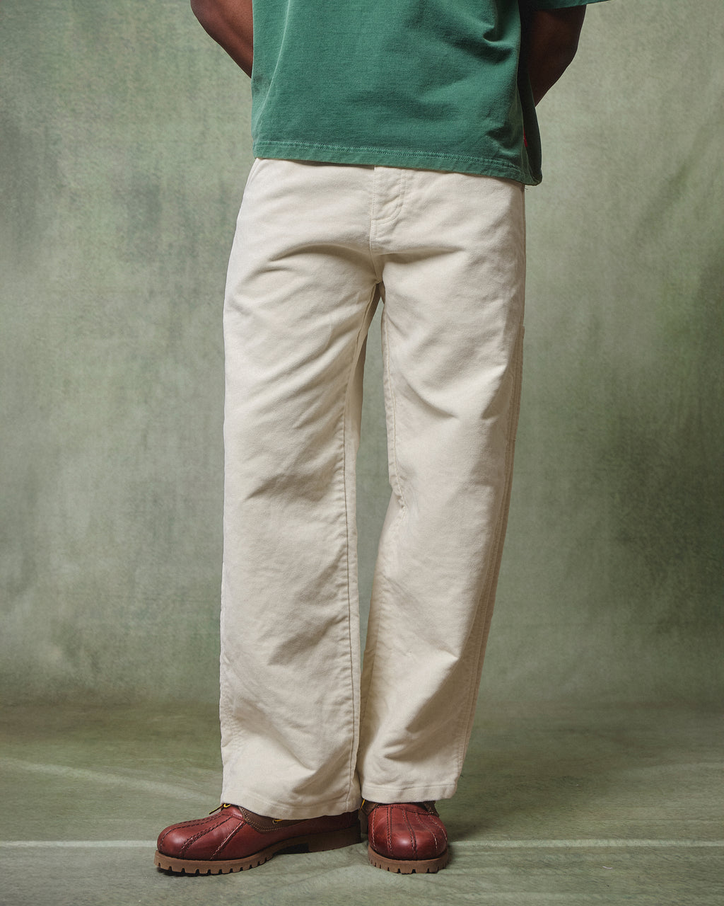 MOLESKIN RANGER PANT - OYSTER