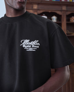 OYSTER HOUSE T-SHIRT - BLACK