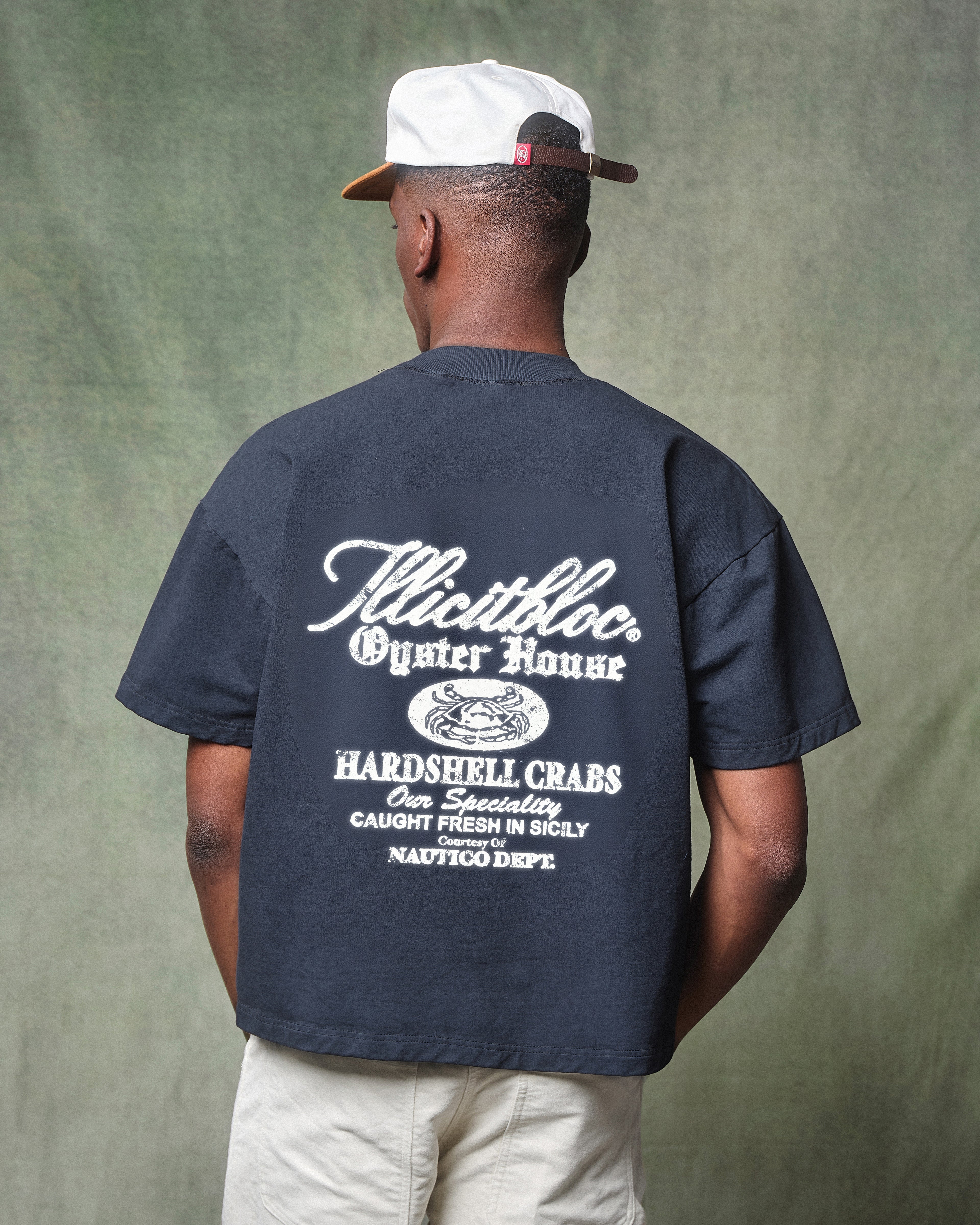 OYSTER HOUSE T-SHIRT - VINTAGE BLACK