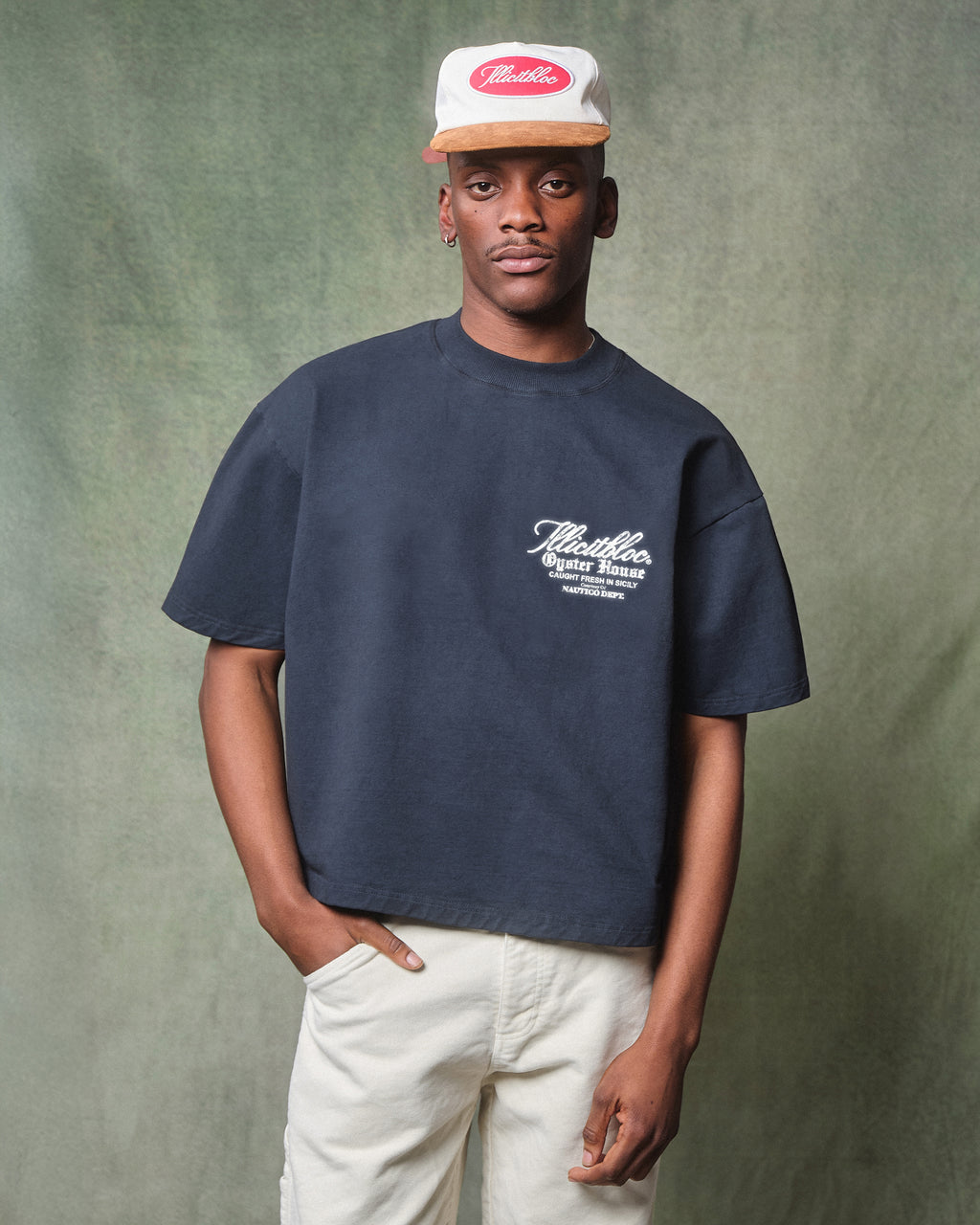 OYSTER HOUSE T-SHIRT - VINTAGE BLACK