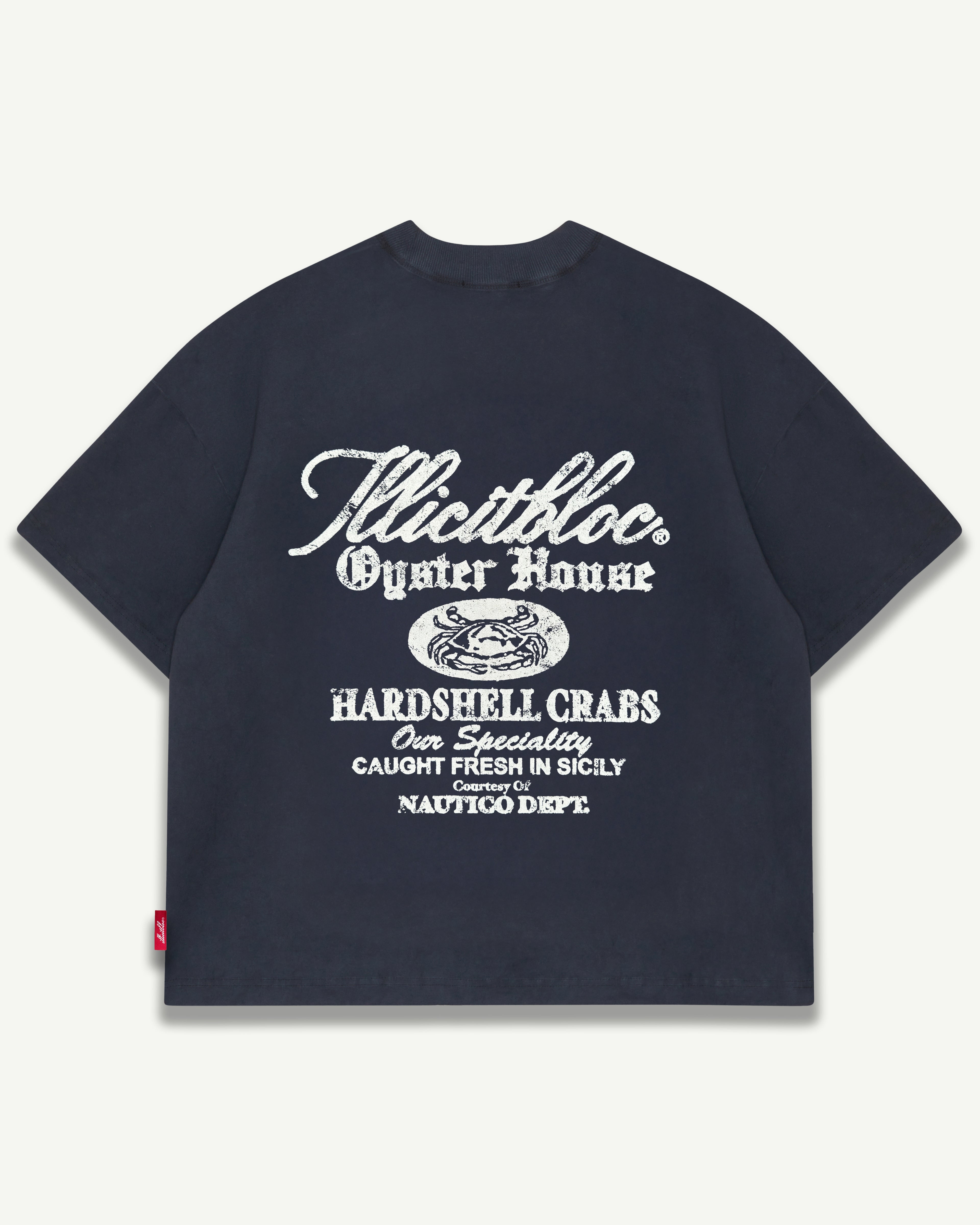 OYSTER HOUSE T-SHIRT - VINTAGE BLACK
