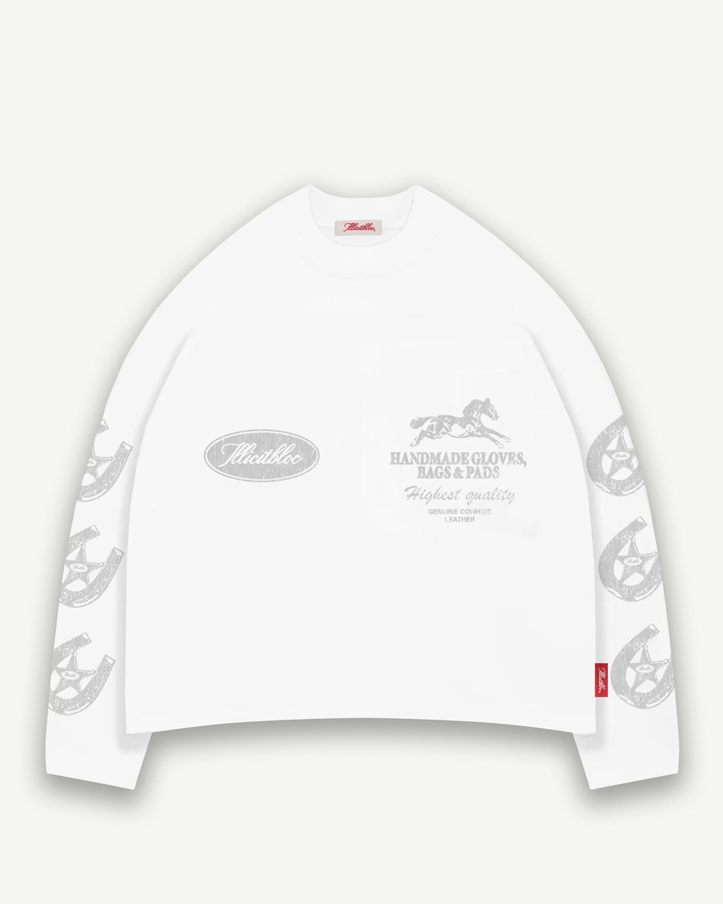 PADS CLOUDWEAVE™ LONG SLEEVE T-SHIRT - WHITE