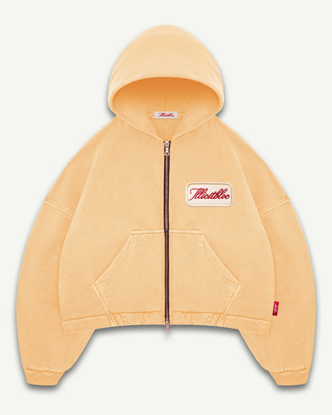 ミィ◆◆Remake Patchwork Hoodie◆◆free PATCHWORK TITANWEAVE™ ZIP HOODIE - MIMOSA – Illicitbloc