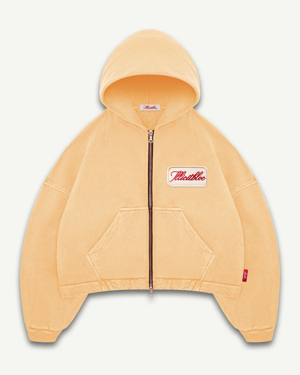 PATCHWORK TITANWEAVE™ ZIP HOODIE - MIMOSA