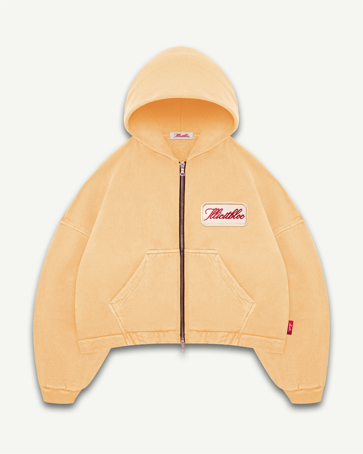 PATCHWORK TITANWEAVE™ ZIP HOODIE - MIMOSA