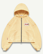 Load image into Gallery viewer, PATCHWORK ZIP HOODIE - MIMOSA
