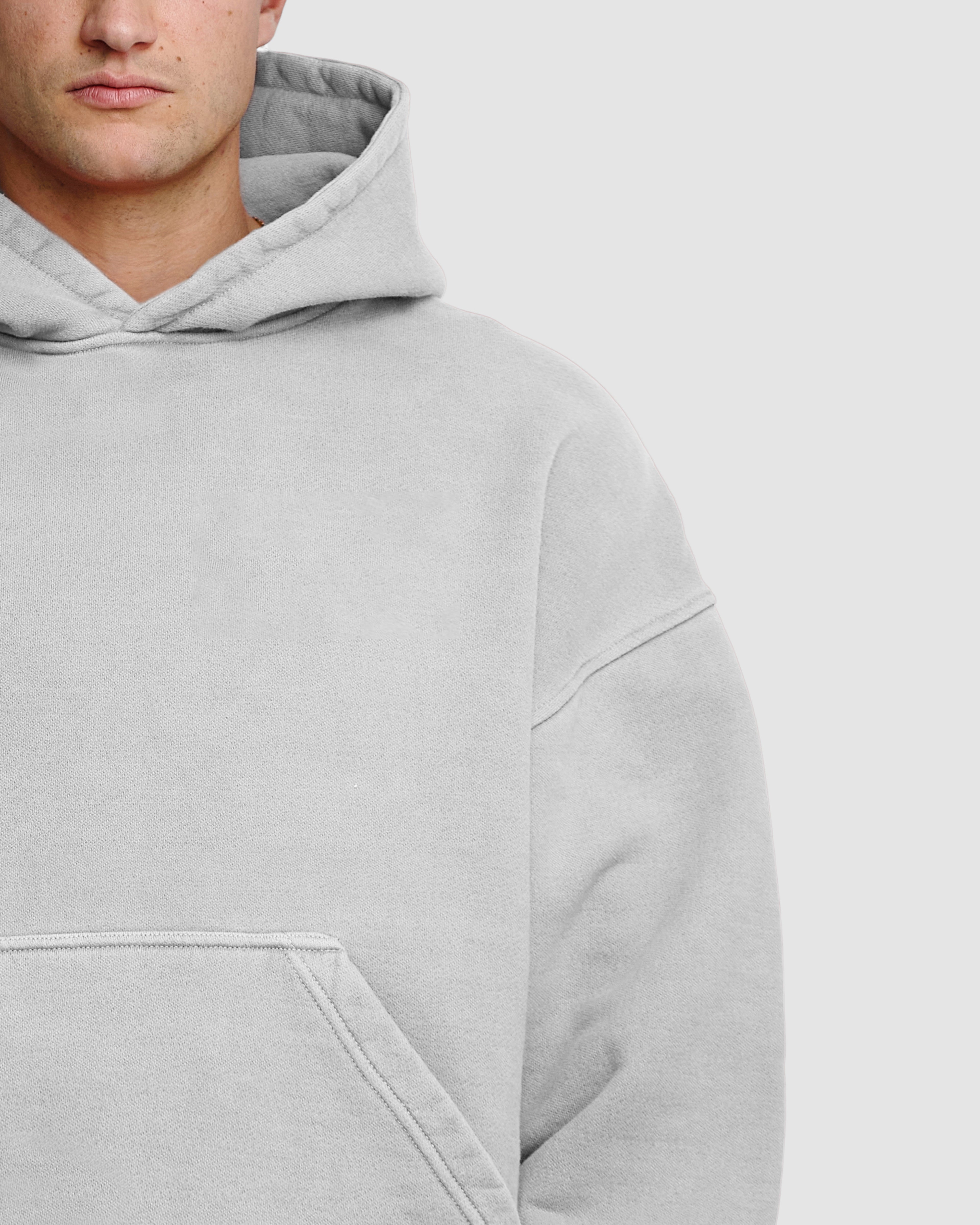 Blank Hoodie - Powder Grey