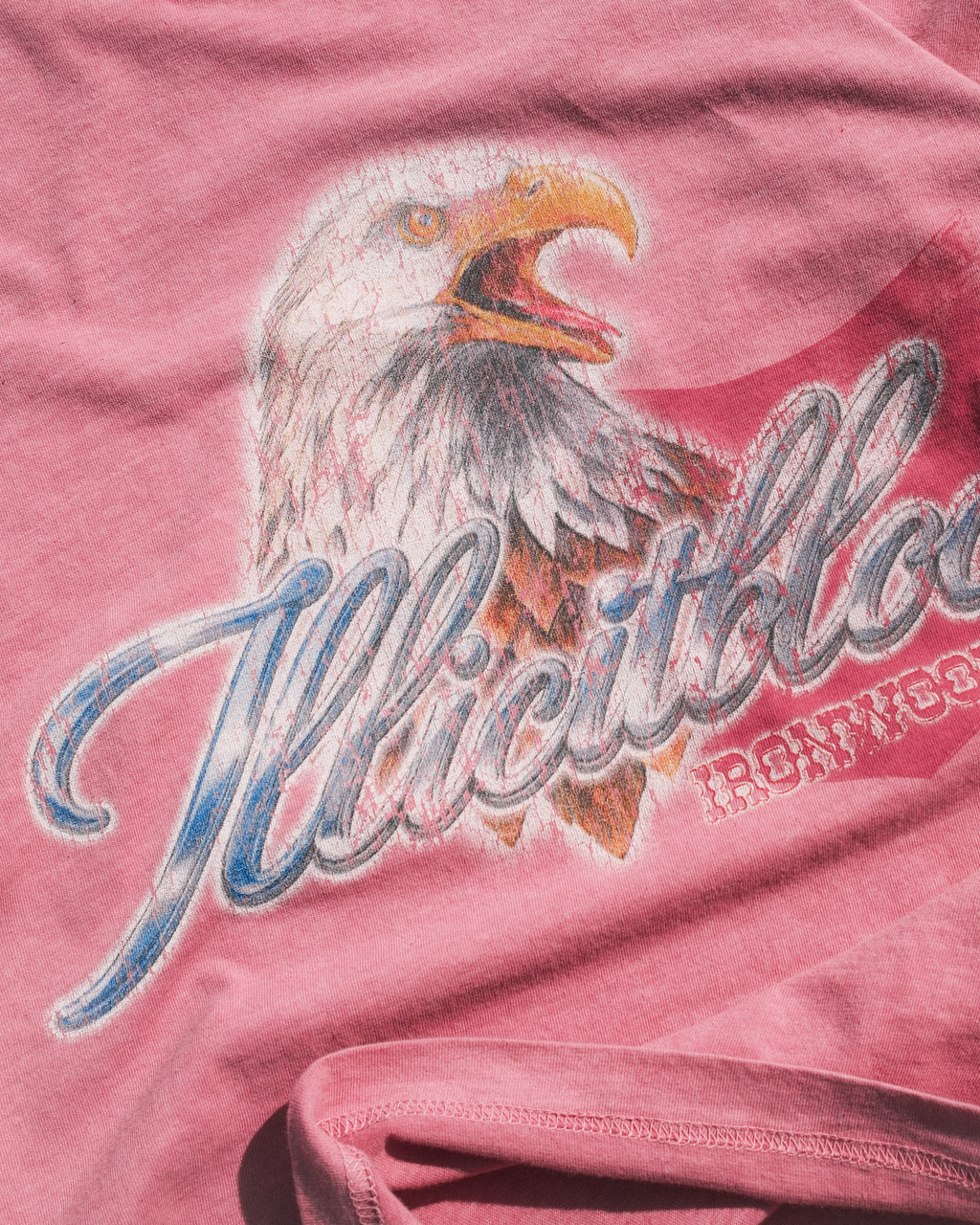 CHROME FEATHERKNIT™ LONG SLEEVE T-SHIRT - WASHED PINK