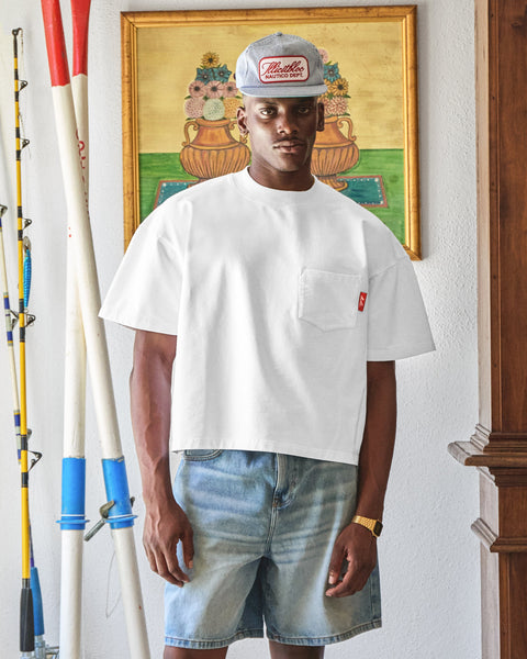 CLASSIC POCKET T-SHIRT - WHITE