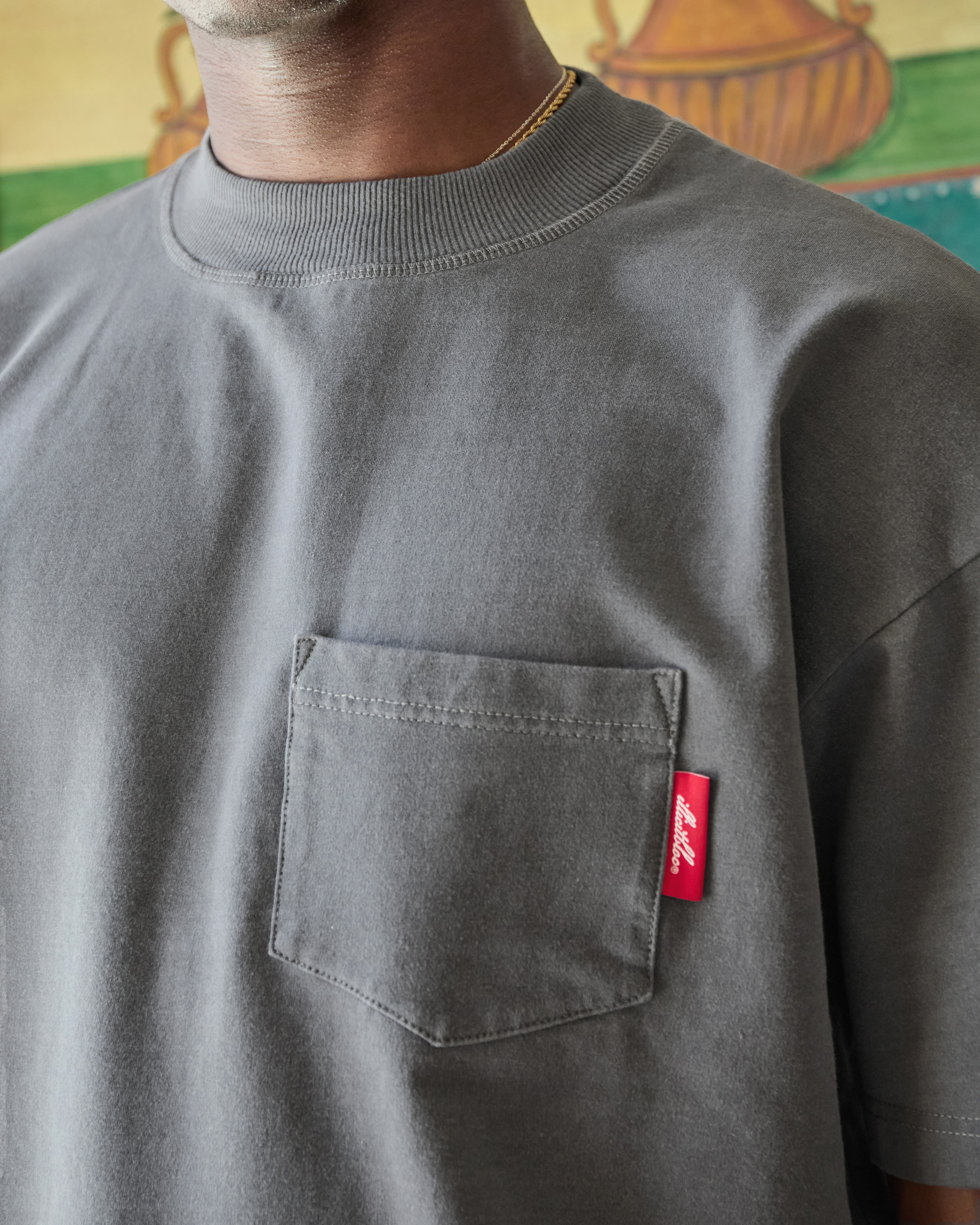 Classic Pocket T-shirt - Charcoal