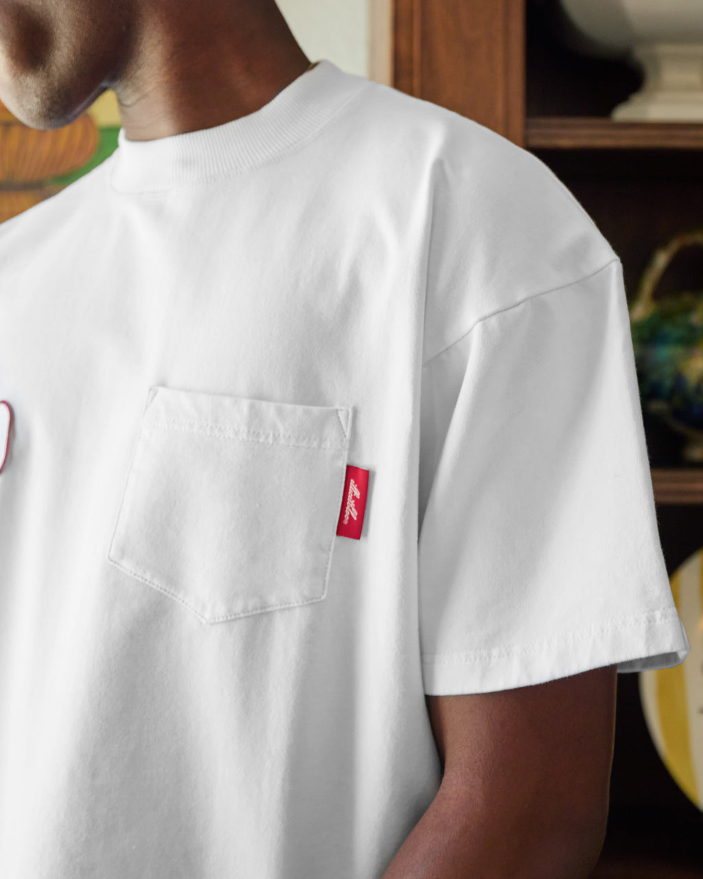 Dept. Pocket T-shirt - White