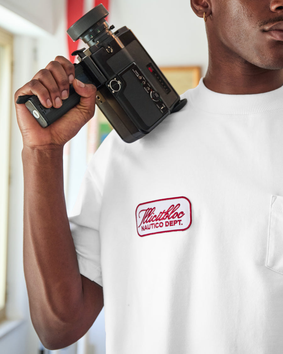 DEPT. POCKET T-SHIRT - WHITE