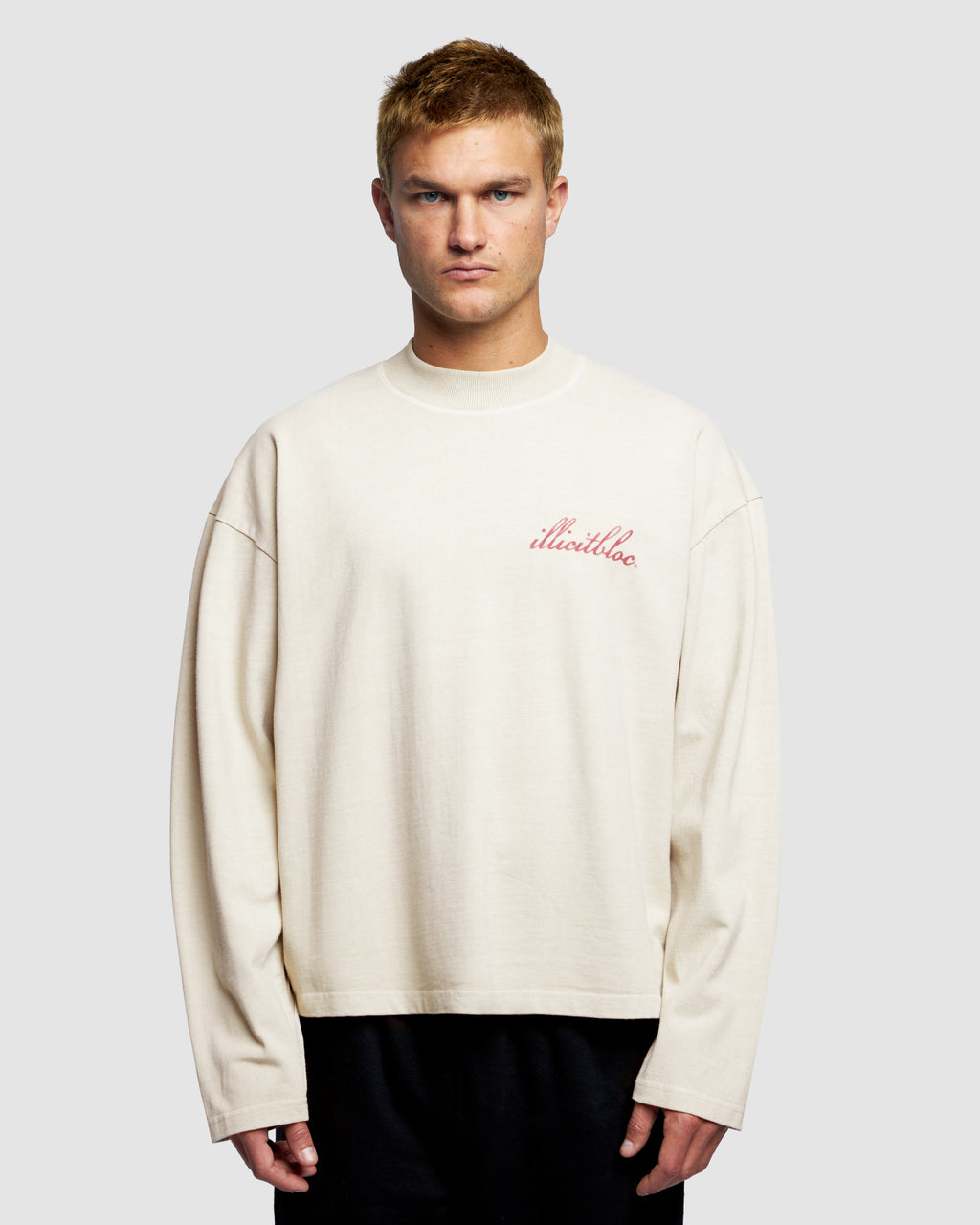 Poster Long Sleeve T-shirt - Oyster