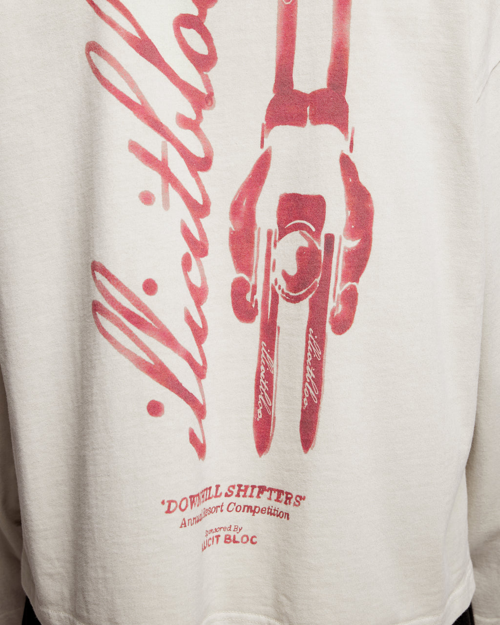 Poster Long Sleeve T-shirt - Oyster
