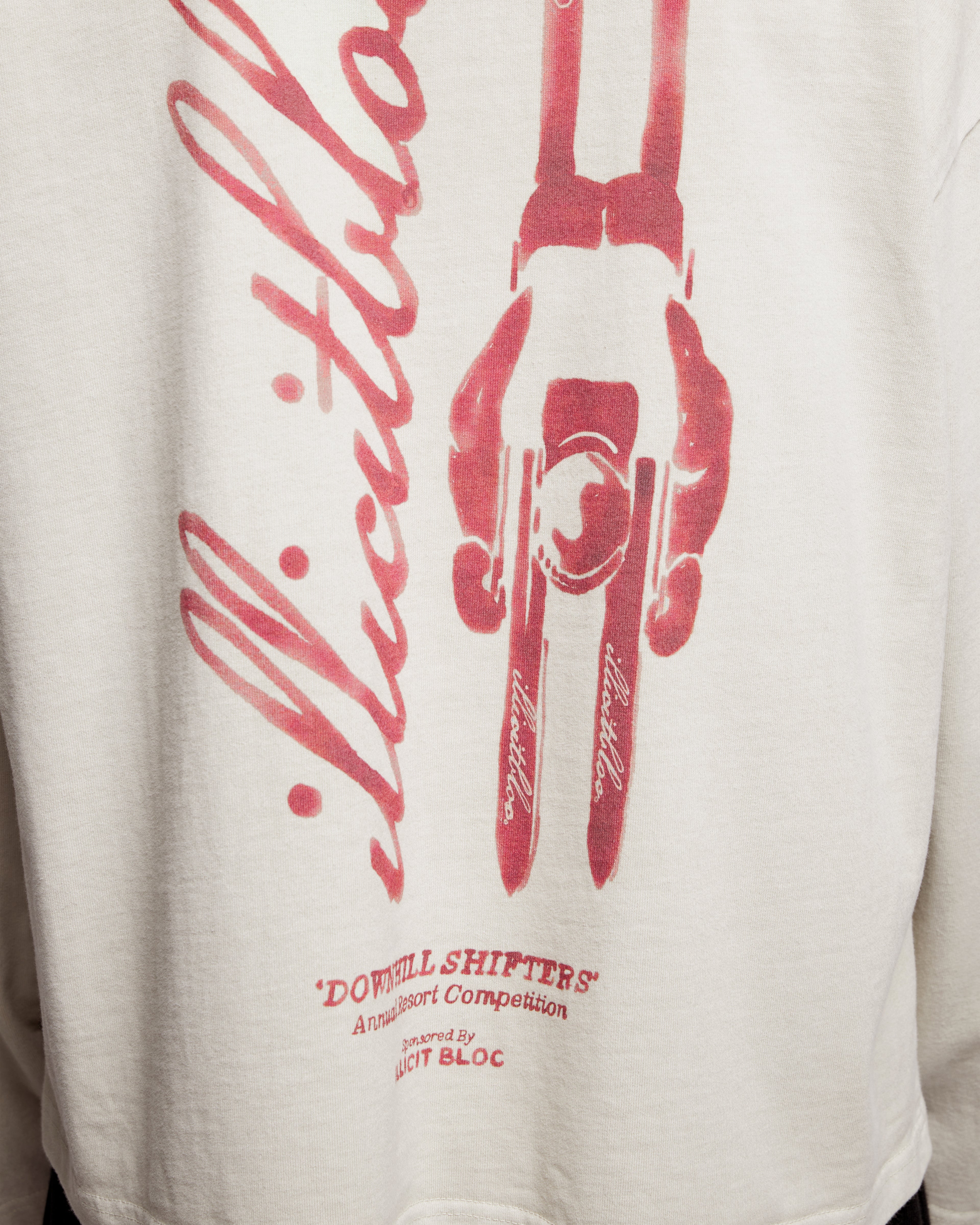 Poster Long Sleeve T-shirt - Oyster