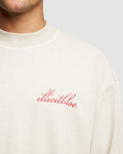 Load image into Gallery viewer, POSTER LONG SLEEVE T-SHIRT - OYSTER

