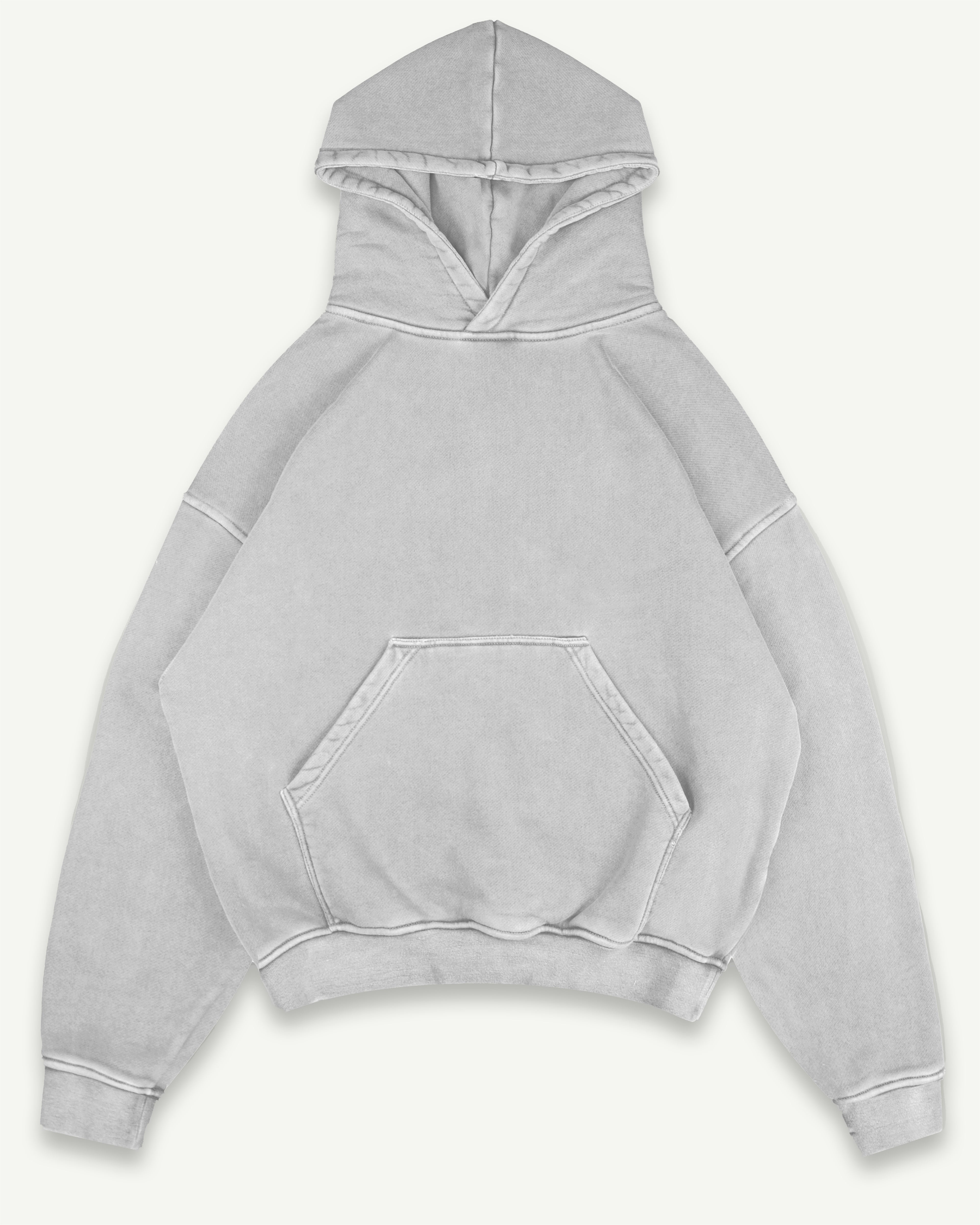 Blank Hoodie - Powder Grey