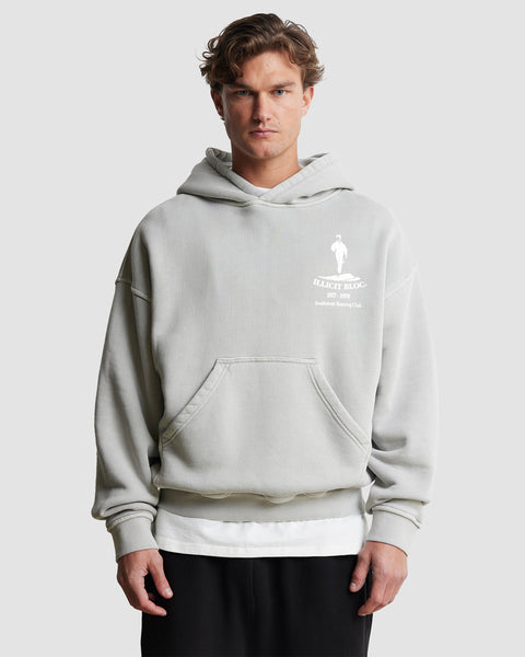 MEMBERS HOODIE - POWDER GREY