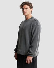 Load image into Gallery viewer, NAUTICAL PULLOVER - WASHED BLACK
