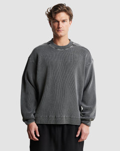 NAUTICAL PULLOVER - WASHED BLACK