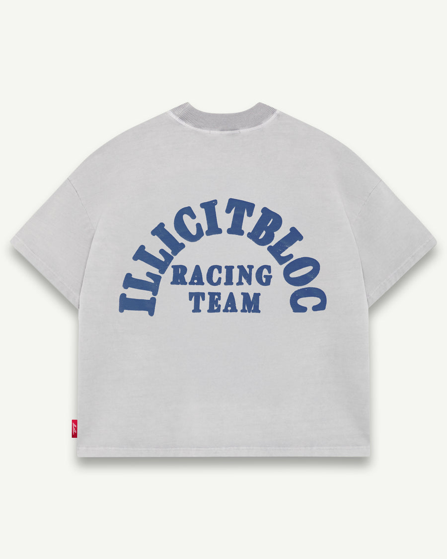 RACING TEAM T-SHIRT - POWDER GREY