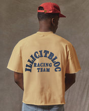 Load image into Gallery viewer, RACING TEAM RAW HEM T-SHIRT - MIMOSA
