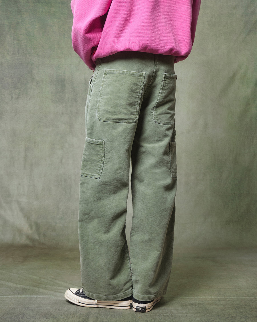 MOLESKIN RANGER PANT - MOSS GRAY