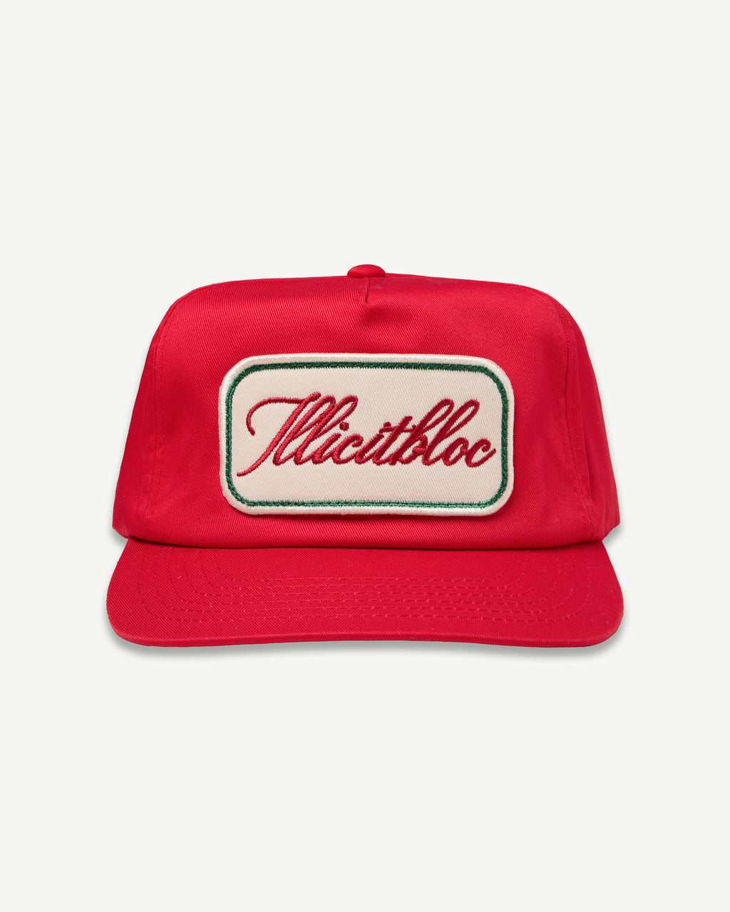 PATCHWORK CAP - RED