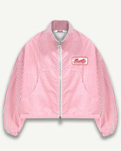 Load image into Gallery viewer, POPLIN DEPT. TRACK JACKET - RED/WHITE
