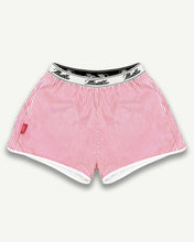 Load image into Gallery viewer, POPLIN SPORTS SHORTS - RED/WHITE
