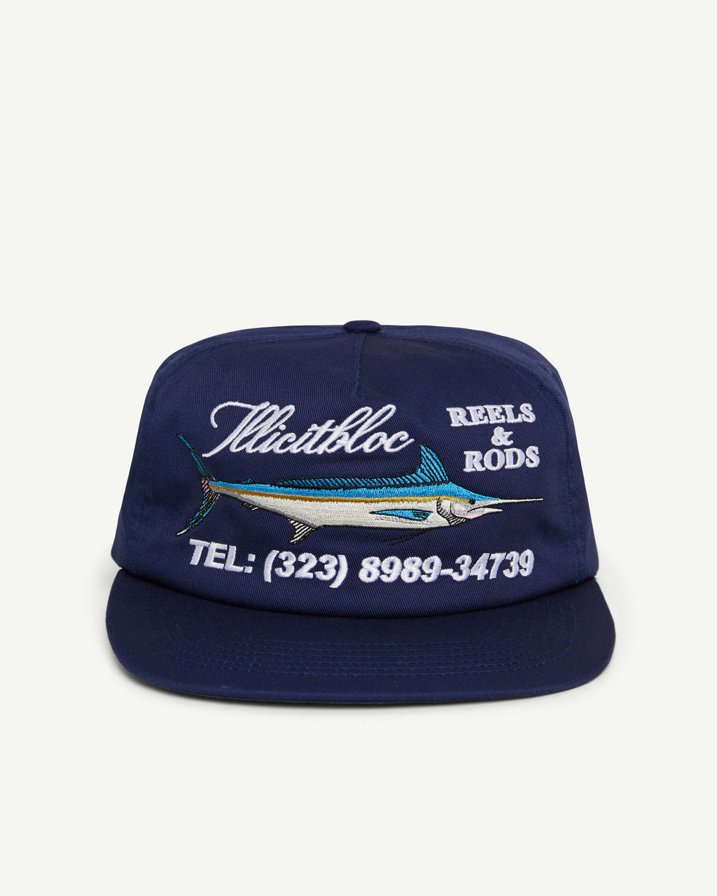 REELS & RODS CAP - NAVY