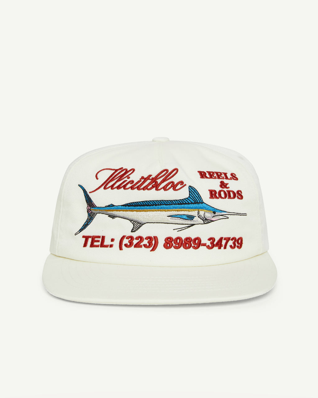 REELS & RODS CAP - CREAM