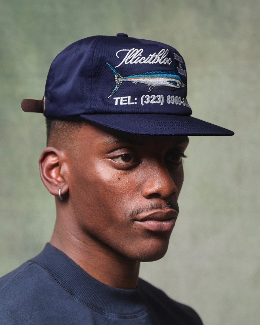 REELS & RODS CAP - NAVY
