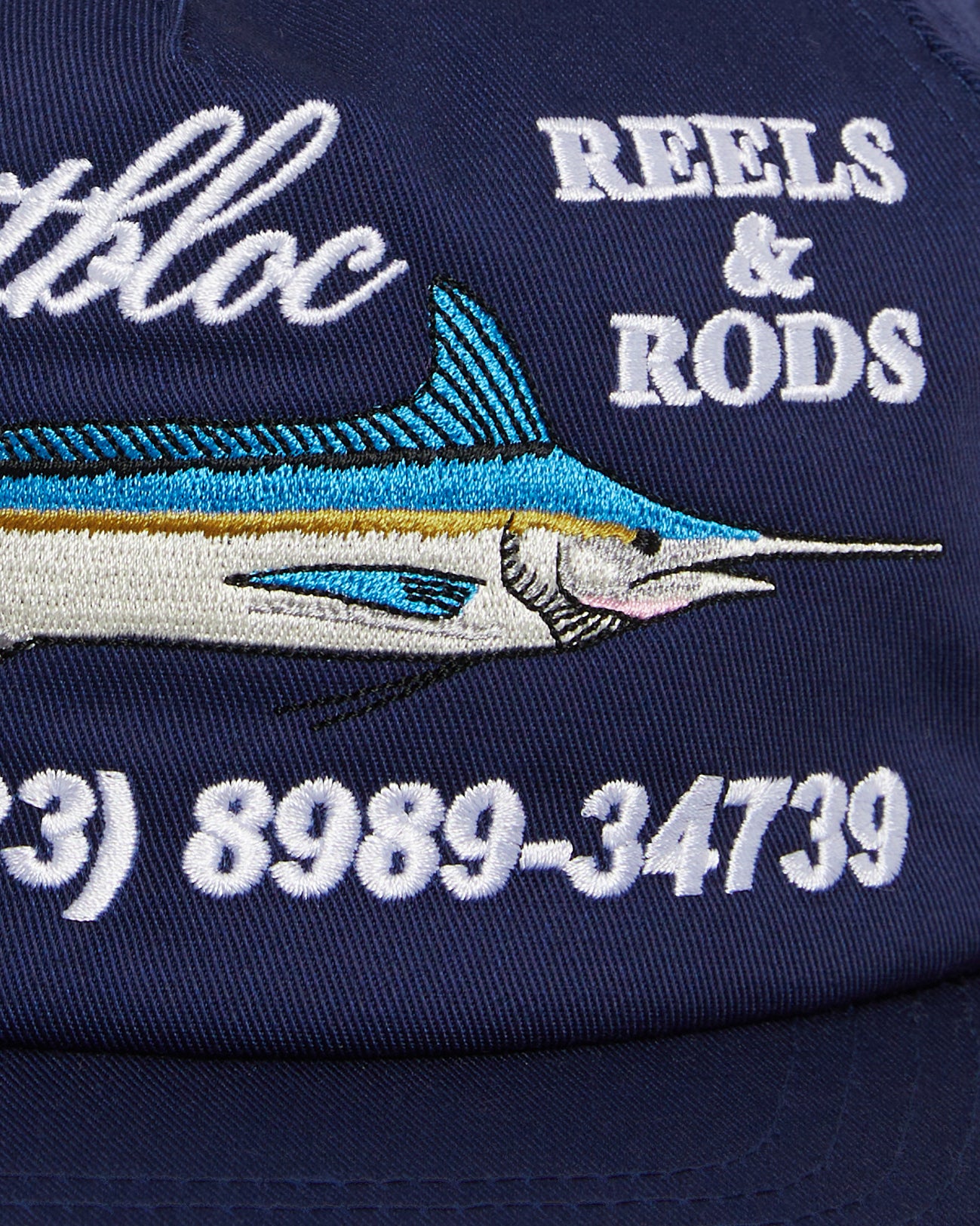 REELS & RODS CAP - NAVY