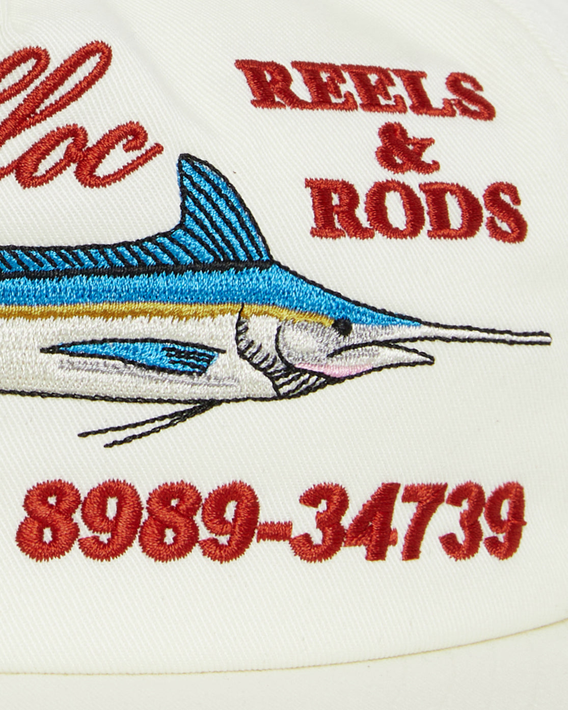 REELS & RODS CAP - CREAM