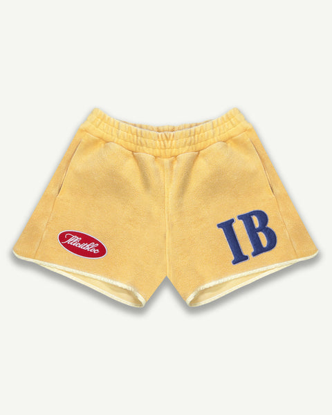 REVERSE SPELLOUT SPORTS SHORTS - MIMOSA
