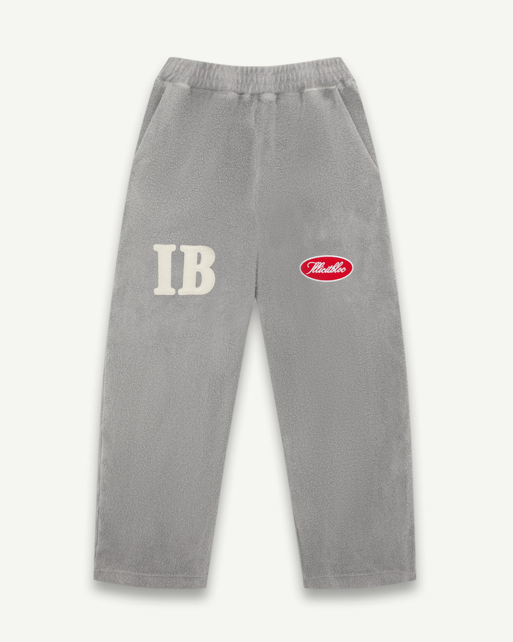 Reverse Spellout Sweatpants - Powder Grey