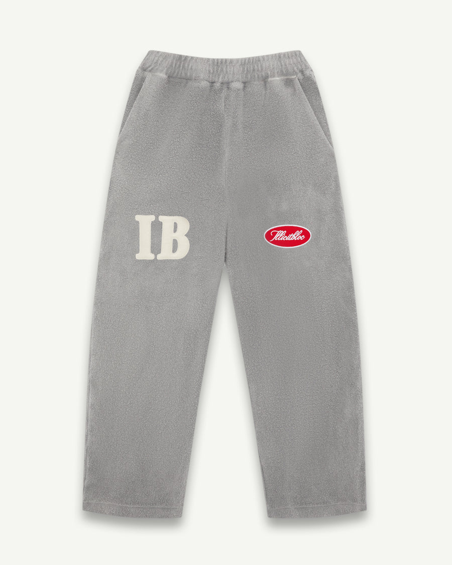 REVERSE SPELLOUT SWEATPANTS - POWDER GREY