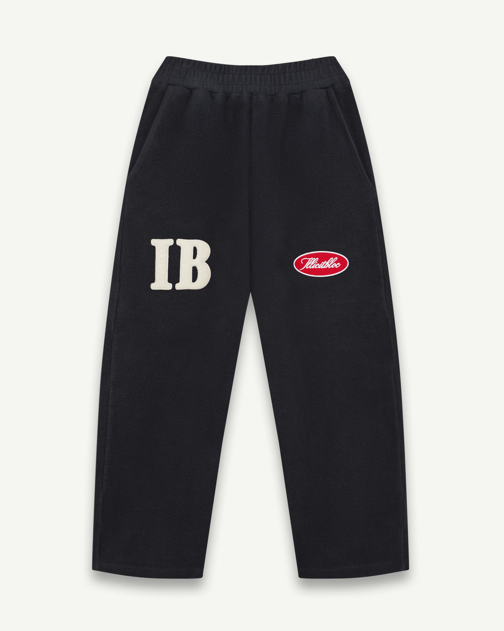 Reverse Spellout Sweatpants - Vintage Black