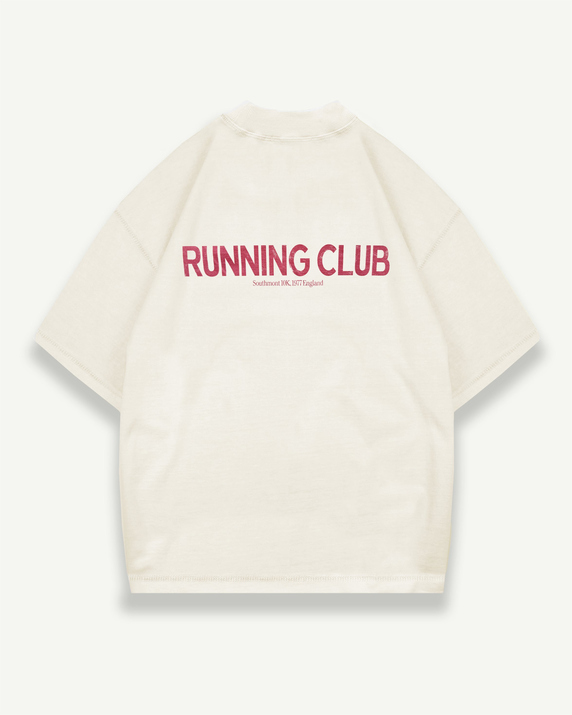 Running Club T-shirt - Oyster
