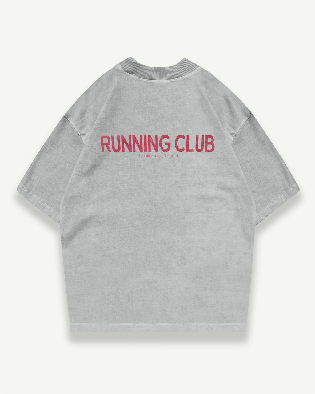 Running Club T-shirt - Powder Grey