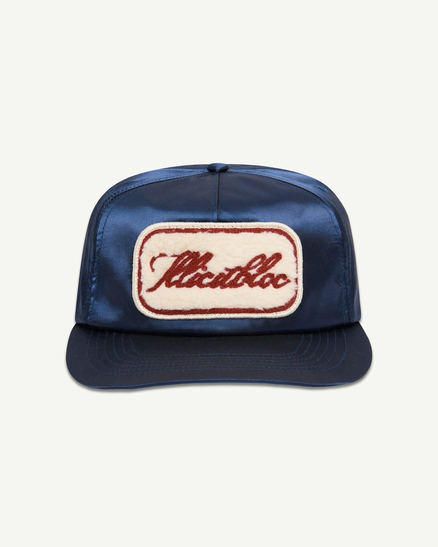 LEGACY PATCHWORK SATIN CAP - NAVY