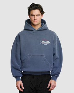 SILHOUETTE HOODIE - WASHED NAVY