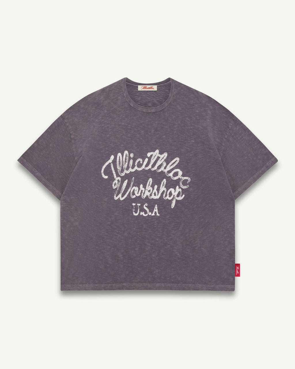 STALLIONS SLUB T-SHIRT - SLATE